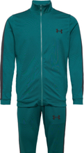 Ua Knit Track Suit Sweat-shirts & Hoodies Tracksuits - SETS Grønn Under Armour*Betinget Tilbud