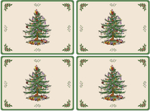 Pimpernel - Christmas Tree bordbrikke 30x40 cm 4 stk