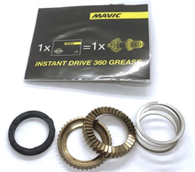 Mavic ID360 Road Ratchet Kit 2 ratchets, 1 fjær, 1 pakning, grease