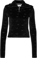 Mona Top Tops Sweatshirts & Hoodies Sweatshirts Black ROTATE Birger Christensen