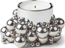 Molekyl Tealight 1 Home Decoration Candlesticks & Lanterns Tealight Holders Silver Gejst