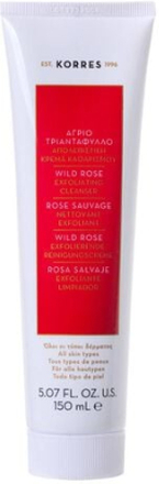 Wild Rose - Złuszczający krem do mycia twarzy