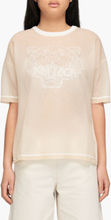 Kenzo - Knit Tiger T-Shirt - Hvid - M