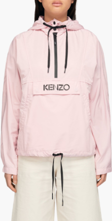 Kenzo - Kenzo Logo Windbreaker - Lyserød - M