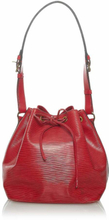Pre-eide Red Louis Vuitton Epi Petit Noe Bag
