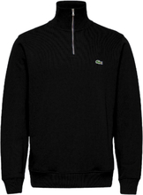 Lacoste Zip Knit Pullover Black
