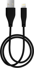 iDeal of Sweden Charging Cable 1m USB A-lightning Coal Black