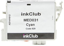inkClub Inktcartridge cyaan, 420 pagina's MED031 Replace: T0612