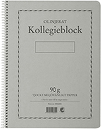 Kollegieblock A4 90g 70 blad olinj TF 5 pack
