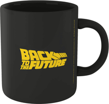Back To The Future BTTF Icons Mug - Black