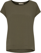 Sicily Tshirt T-shirts & Tops Short-sleeved Grønn InWear*Betinget Tilbud