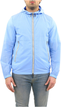 Blue Crinkle Windbreaker Jacket