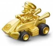 Fjernstyret Bil Nintendo Mario Kart Mini Collectibles Gold Mario