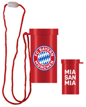Minihorn FC Bayern München 7,5 x 4,5 cm rød