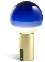 Marset Dipping Light Portable Tafellamp - Blauw - Messing