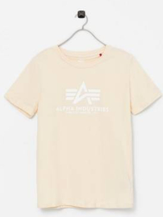 Alpha Industries T-skjorten Basic T Kids/Teens Hvit