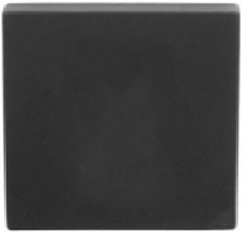 Formani Square blindrozet LSQB50B - mat zwart