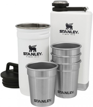 Zestaw STANLEY piersiówka Adventure Steel Shots + Flask Gift Set (biały)
