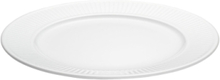 "Tallerken Flad Plissé 31,5 Cm Hvid Home Tableware Plates Dinner Plates White Pillivuyt"