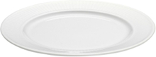 "Tallerken Flad Plissé 17 Cm Hvid Home Tableware Plates Dinner Plates White Pillivuyt"
