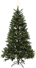 Nordic Winter Lifa kunstigt juletræ med lys, 260 x 170 cm