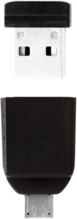 Verbatim Store N Stay Nano USB 16 GB OTG, Micro USB adapter