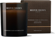 Mesmerising Oudh Accord & Gold Signature Scented Candle Duftlys Brun Molton Brown*Betinget Tilbud
