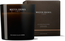 Re-Charge Black Pepper Luxury Scented Candle Duftlys Brun Molton Brown*Betinget Tilbud