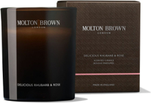 Delicious Rhubarb & Rose Signature Scented Candle Duftlys Brun Molton Brown*Betinget Tilbud