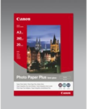 Photo Paper Plus Semi Glossy A3, 260g, 20-pack (SG-201)