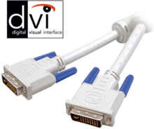 Vivanco Datakabel DVI-D hane - DVI-D hane dual-link 3m