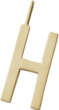 Design Letters Archetype Charm 16 mm Gold A-Z H