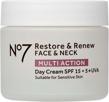 No7 Restore & Renew Multi Action Day Cream Day Cream for Wrinkles and Firmer Skin, SPF15 - 50 ml