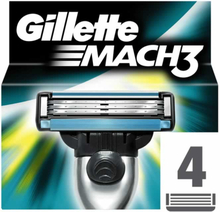 Gillette Shaving Blades Mach 3 4 Units
