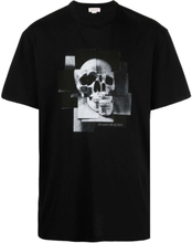 Skull Print T-skjorte