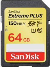 Sandisk Extreme Plus 64gb Sdxc Uhs-i Memory Card