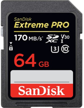 Sandisk Extreme Pro 64gb Sdxc Uhs-i Memory Card