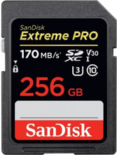 Sandisk Extreme Pro 256gb Sdxc Uhs-i Memory Card