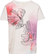Sgji Swirling Ss Tee T-shirts Short-sleeved Multi/mønstret Soft Gallery*Betinget Tilbud