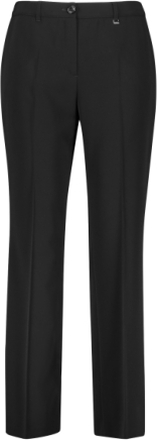 Samoon Eleganckie spodnie z kantem Greta czarny 50 damski