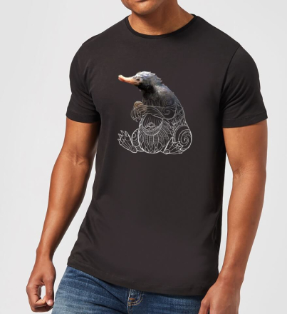Fantastic Beasts Tribal Niffler Men's T-Shirt - Black - XL