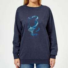 Fantastic Beasts Newt Silhouette Women's Sweatshirt - Navy - XS