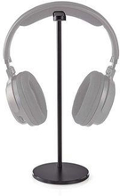 Nedis Hållare för hörlurar | Aluminium | Svart