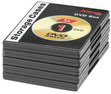 HAMA DVD-Box Svart 5-pack