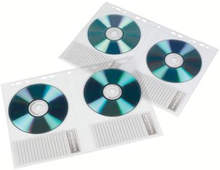 HAMA CD/DVD Förvaring för Pärm A4