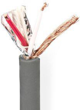 Nedis DMX kabel | 110 Ohm | 2x 0.23 mm² | 100.0 m | Rund | PVC | Mörkgrå | Rulle