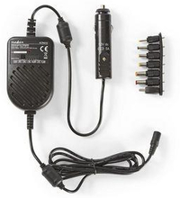 Nedis Universal nätadapter | 36 W | 0 - 12 V DC | 1.20 m | 5.0 A | 7 plug(s) | Svart