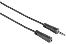 HAMA Kabel Audio 3.5mm-3.5mm Förlängning Svart 5m