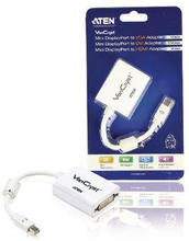Aten Mini Displayport-Kabel Mini DisplayPort-hane - DVI-I 24+5p hona 0.15 m Vit