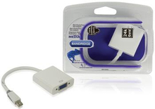 Bandridge Mini Displayport-Kabel Mini DisplayPort-hane - VGA Hona 0.20 m Vit